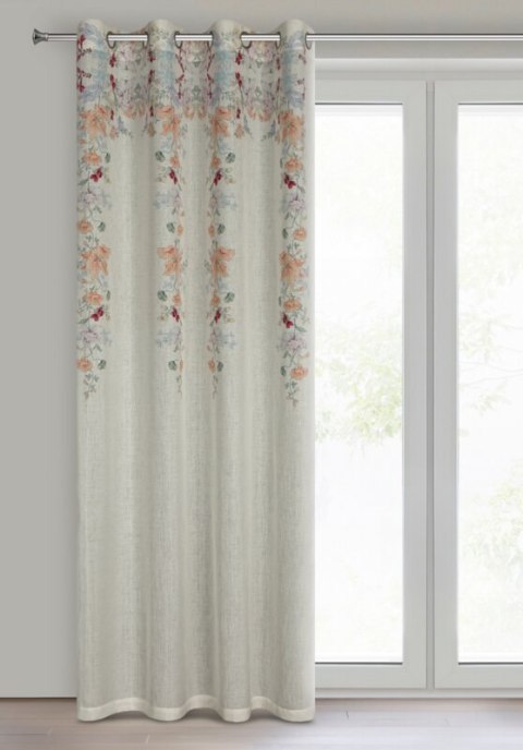 ZASŁONA GOTOWA CARA 140 X 250 CM NATURALNY ZASŁONA GOTOWA CARA 140 X 250 CM NATURALNY