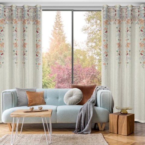 ZASŁONA GOTOWA CARA 140 X 250 CM NATURALNY ZASŁONA GOTOWA CARA 140 X 250 CM NATURALNY