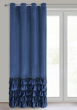 ZASŁONA GOTOWA CARLI 140 X 250 CM GRANATOWY