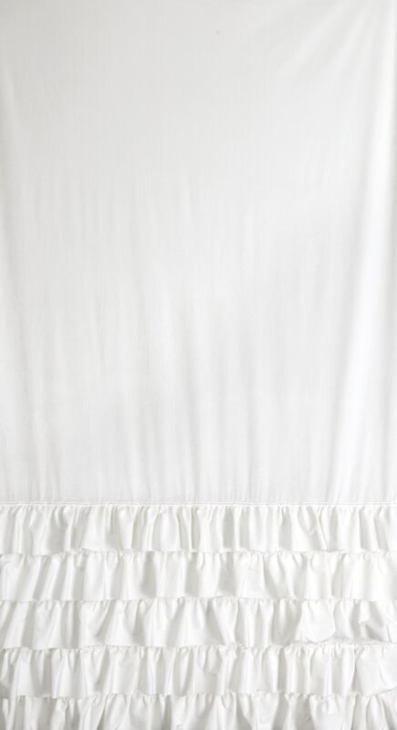 ZASŁONA GOTOWA CARLI NA TAŚMIE 140 X 250 CM BIAŁY ZASŁONA GOTOWA CARLI NA TAŚMIE 140 X 250 CM BIAŁY