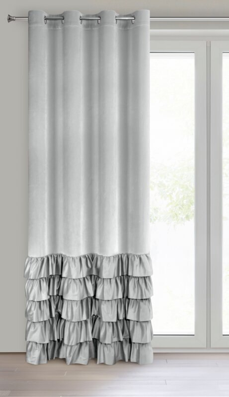 ZASŁONA GOTOWA DANI 140 X 250 CM SREBRNY ZASŁONA GOTOWA DANI 140 X 250 CM SREBRNY