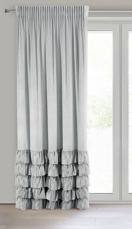 ZASŁONA GOTOWA DANI NA TAŚMIE 140 X 250 CM SREBRNY ZASŁONA GOTOWA DANI NA TAŚMIE 140 X 250 CM SREBRNY