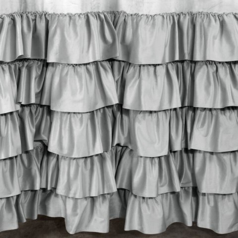 ZASŁONA GOTOWA DANI NA TAŚMIE 140 X 250 CM SREBRNY ZASŁONA GOTOWA DANI NA TAŚMIE 140 X 250 CM SREBRNY