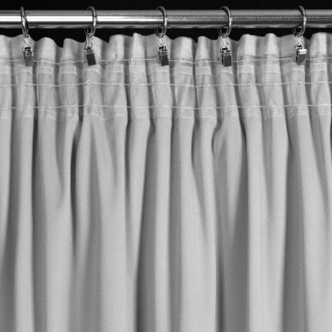 ZASŁONA GOTOWA DANI NA TAŚMIE 140 X 250 CM SREBRNY ZASŁONA GOTOWA DANI NA TAŚMIE 140 X 250 CM SREBRNY