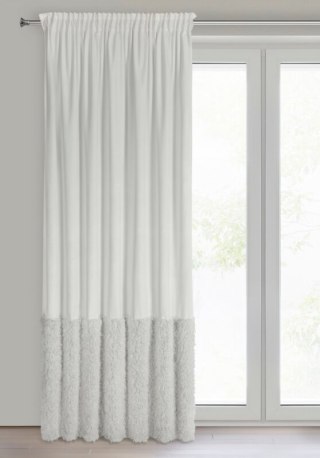 ZASŁONA GOTOWA MARION 2 NA TAŚMIE 140 X 270 CM BIAŁY