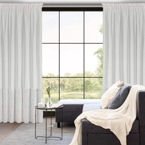 ZASŁONA GOTOWA MARION 2 NA TAŚMIE 140 X 270 CM BIAŁY ZASŁONA GOTOWA MARION 2 NA TAŚMIE 140 X 270 CM BIAŁY