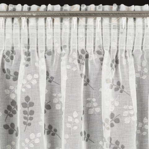 ZASŁONA GOTOWA MIRIAM NA TAŚMIE 140 X 270 CM BIAŁY ZASŁONA GOTOWA MIRIAM NA TAŚMIE 140 X 270 CM BIAŁY