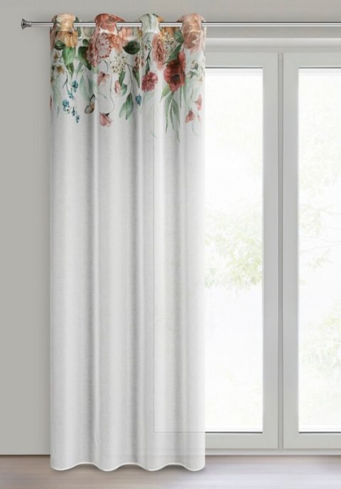 ZASŁONA GOTOWA RISA 140 X 250 CM BIAŁY ZASŁONA GOTOWA RISA 140 X 250 CM BIAŁY