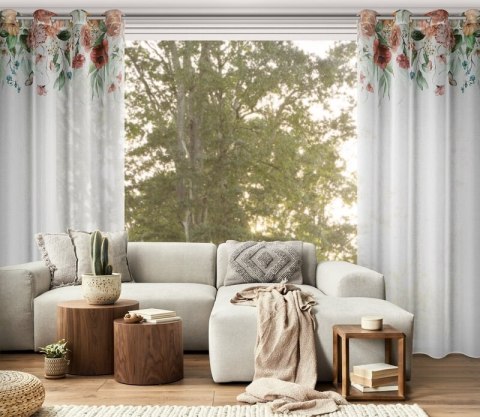 ZASŁONA GOTOWA RISA 140 X 250 CM BIAŁY ZASŁONA GOTOWA RISA 140 X 250 CM BIAŁY