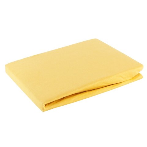 PRZEŚCIERADŁO Z GUMKĄ JERSEY D91 240 X 220 X 30 CM MUSZTARDOWY PRZEŚCIERADŁO Z GUMKĄ JERSEY D91 240 X 220 X 30 CM MUSZTARDOWY