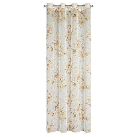 ZASŁONA GOTOWA AVA 140 X 250 CM BEŻOWY ZASŁONA GOTOWA AVA 140 X 250 CM BEŻOWY