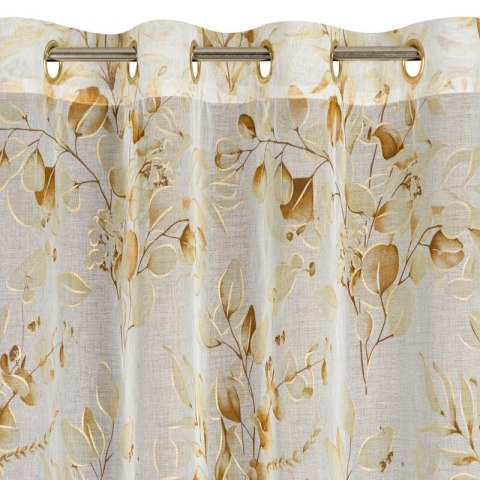 ZASŁONA GOTOWA AVA 140 X 250 CM BEŻOWY ZASŁONA GOTOWA AVA 140 X 250 CM BEŻOWY