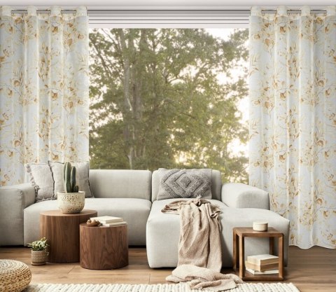 ZASŁONA GOTOWA AVA 140 X 250 CM BEŻOWY ZASŁONA GOTOWA AVA 140 X 250 CM BEŻOWY