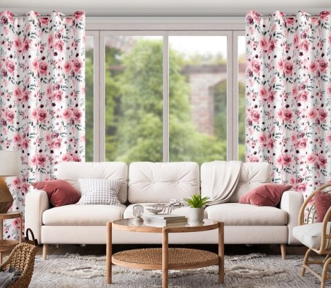 ZASŁONA GOTOWA CECILY 140 X 250 CM BIAŁY ZASŁONA GOTOWA CECILY 140 X 250 CM BIAŁY