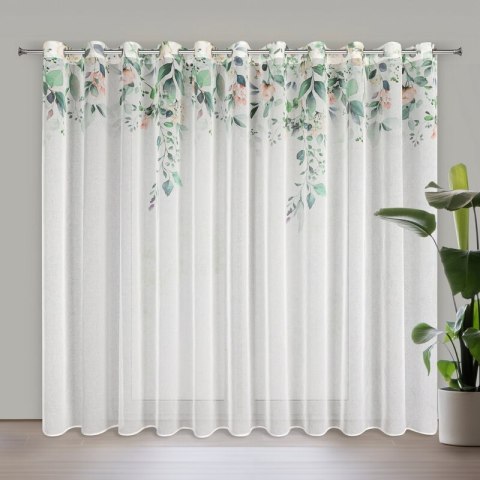 ZASŁONA GOTOWA NIKI 350 X 250 CM BIAŁY ZASŁONA GOTOWA NIKI 350 X 250 CM BIAŁY