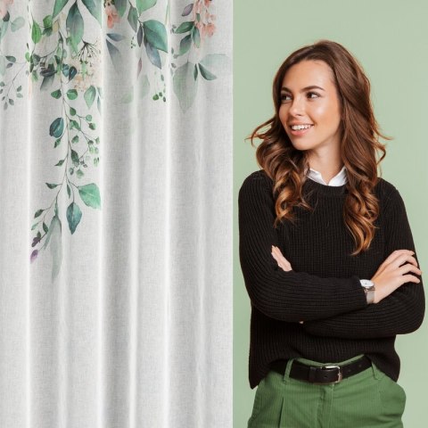 ZASŁONA GOTOWA NIKI 350 X 250 CM BIAŁY ZASŁONA GOTOWA NIKI 350 X 250 CM BIAŁY