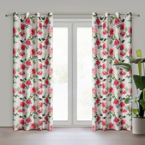 ZASŁONA GOTOWA PETRA 140 X 250 CM BIAŁY ZASŁONA GOTOWA PETRA 140 X 250 CM BIAŁY