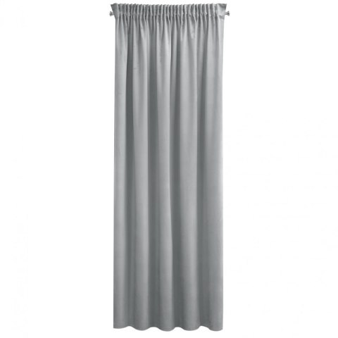 ZASŁONA GOTOWA SIBEL NA TAŚMIE 140 X 270 CM SZARY ZASŁONA GOTOWA SIBEL NA TAŚMIE 140 X 270 CM SZARY