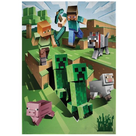 Koc polarowy 100x150 Minecraft Creative Koc polarowy 100x150 Minecraft Creative