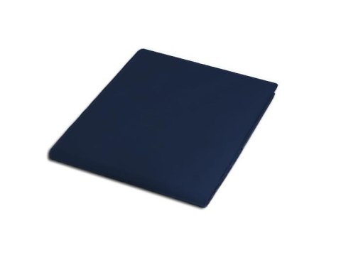 Prześcieradło satyna bawełniana ciemny granat 026/160x220 Prześcieradło satyna bawełniana ciemny granat 026/160x220