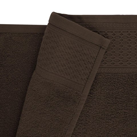 Ręcznik D Bawełna 100% Solano Ciemny Brąz (W) 30x50 Ręcznik D Bawełna 100% Solano Ciemny Brąz (W) 30x50