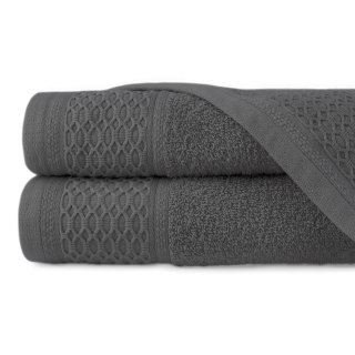 Ręcznik D Bawełna 100% Solano Ciemny Popiel (P) 30x50+50x90+70x140 kpl.