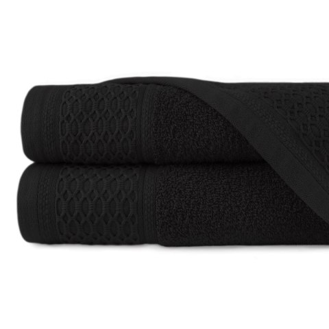 Ręcznik D Bawełna 100% Solano Czarny (W) 70x140 Ręcznik D Bawełna 100% Solano Czarny (W) 70x140