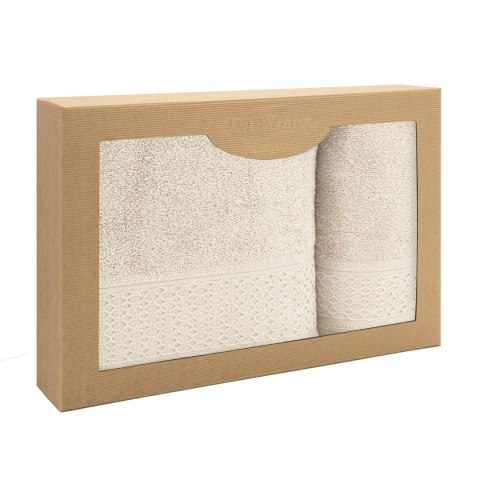 Ręcznik D Bawełna 100% Solano Ecru (P) 50x90+70x140 kpl. Ręcznik D Bawełna 100% Solano Ecru (P) 50x90+70x140 kpl.