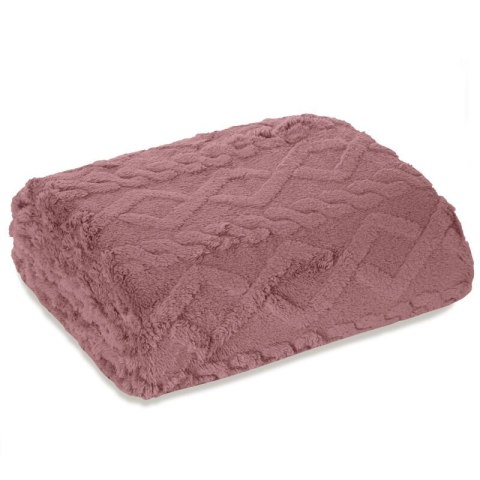 KOC D91 WARKOCZ 200 X 220 CM PUDROWY RÓŻ KOC D91 WARKOCZ 200 X 220 CM PUDROWY RÓŻ