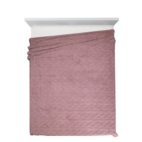 KOC D91 WARKOCZ 200 X 220 CM PUDROWY RÓŻ KOC D91 WARKOCZ 200 X 220 CM PUDROWY RÓŻ