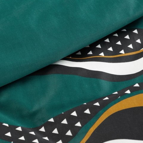 KOMPLET POŚCIELI SATYNOWEJ NIKA 50 220 X 200 CM CIEMNOTURKUSOWY KOMPLET POŚCIELI SATYNOWEJ NIKA 50 220 X 200 CM CIEMNOTURKUSOWY