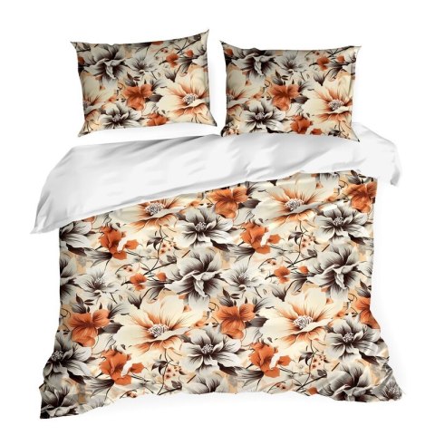 KOMPLET POŚCIELI SATYNOWEJ NIKA 51 220 X 200 CM CIEMNOKREMOWY KOMPLET POŚCIELI SATYNOWEJ NIKA 51 220 X 200 CM CIEMNOKREMOWY