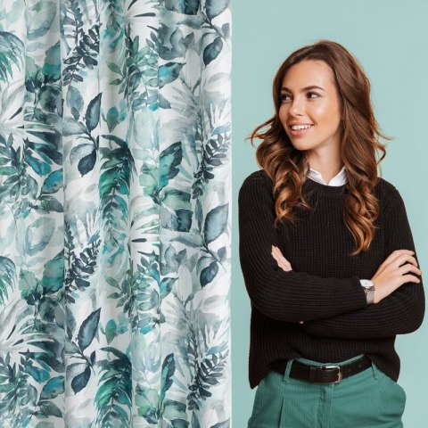 ZASŁONA GOTOWA ADELINE NA TAŚMIE 140 X 270 CM BIAŁY ZASŁONA GOTOWA ADELINE NA TAŚMIE 140 X 270 CM BIAŁY