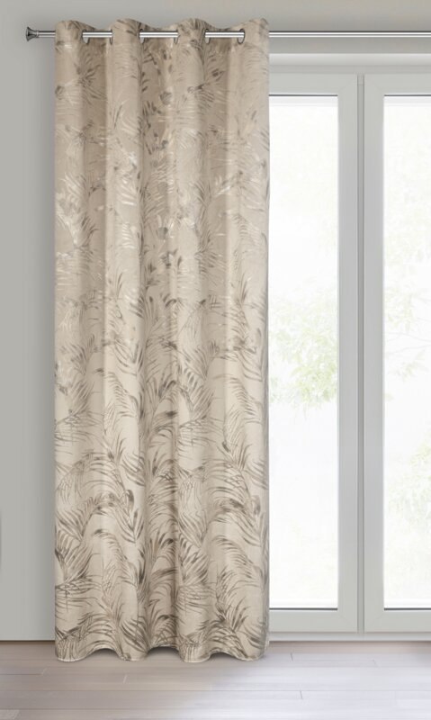 ZASŁONA GOTOWA DEBRA 135 X 270 CM BEŻOWY ZASŁONA GOTOWA DEBRA 135 X 270 CM BEŻOWY