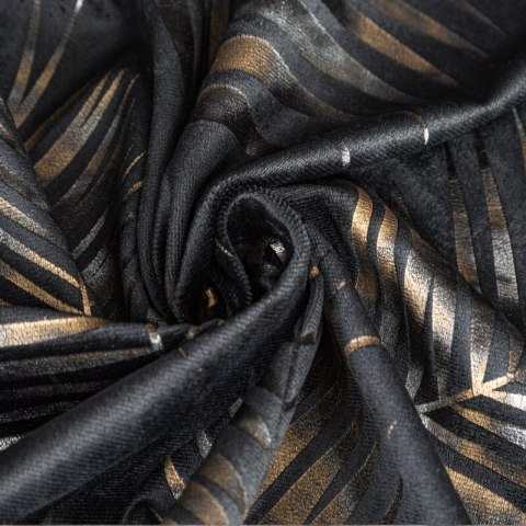 ZASŁONA GOTOWA GLORIA NA TAŚMIE 140 X 300 CM CZARNY ZASŁONA GOTOWA GLORIA NA TAŚMIE 140 X 300 CM CZARNY