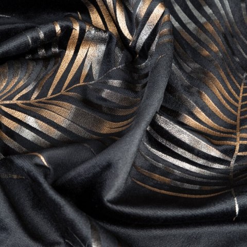 ZASŁONA GOTOWA GLORIA NA TAŚMIE 140 X 300 CM CZARNY ZASŁONA GOTOWA GLORIA NA TAŚMIE 140 X 300 CM CZARNY