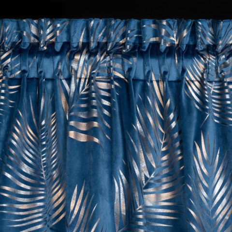 ZASŁONA GOTOWA GLORIA NA TAŚMIE 140 X 300 CM GRANATOWY ZASŁONA GOTOWA GLORIA NA TAŚMIE 140 X 300 CM GRANATOWY