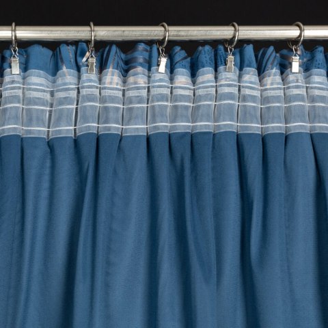 ZASŁONA GOTOWA GLORIA NA TAŚMIE 140 X 300 CM GRANATOWY ZASŁONA GOTOWA GLORIA NA TAŚMIE 140 X 300 CM GRANATOWY