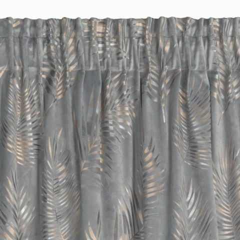 ZASŁONA GOTOWA GLORIA NA TAŚMIE 140 X 300 CM STALOWY ZASŁONA GOTOWA GLORIA NA TAŚMIE 140 X 300 CM STALOWY