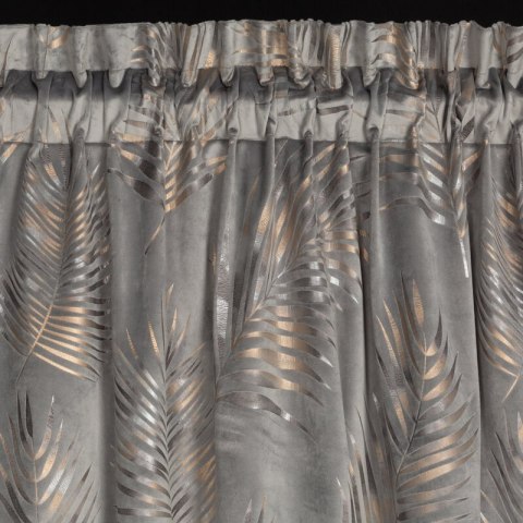 ZASŁONA GOTOWA GLORIA NA TAŚMIE 140 X 300 CM STALOWY ZASŁONA GOTOWA GLORIA NA TAŚMIE 140 X 300 CM STALOWY