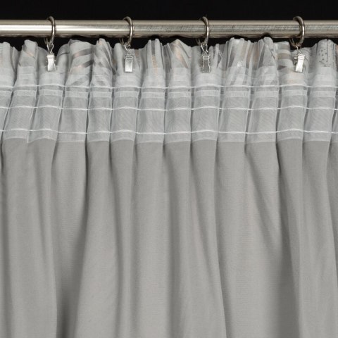 ZASŁONA GOTOWA GLORIA NA TAŚMIE 140 X 300 CM STALOWY ZASŁONA GOTOWA GLORIA NA TAŚMIE 140 X 300 CM STALOWY