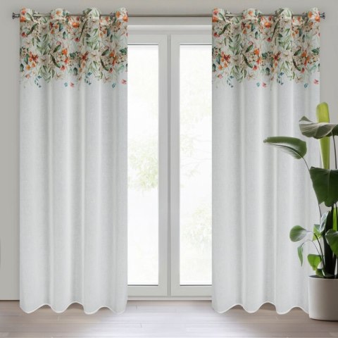 ZASŁONA GOTOWA LORA 140 X 250 CM BIAŁY ZASŁONA GOTOWA LORA 140 X 250 CM BIAŁY