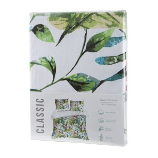 KOMPLET POŚCIELI BAWEŁNIANEJ SONIA 40 220 X 200 CM BIAŁY