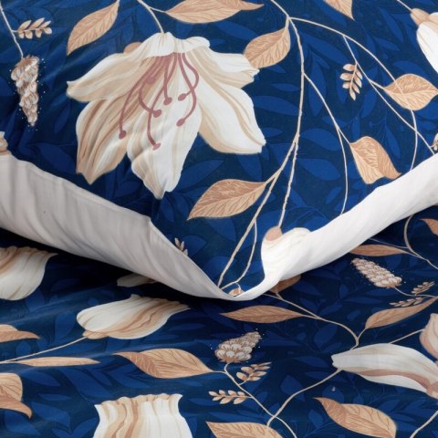 KOMPLET POŚCIELI SATYNOWEJ NIKA 48 140 X 200 CM GRANATOWY KOMPLET POŚCIELI SATYNOWEJ NIKA 48 140 X 200 CM GRANATOWY