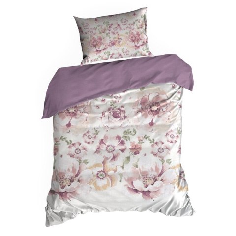 KOMPLET POŚCIELI SATYNOWEJ SPRING 27 220 X 200 CM BIAŁY KOMPLET POŚCIELI SATYNOWEJ SPRING 27 220 X 200 CM BIAŁY