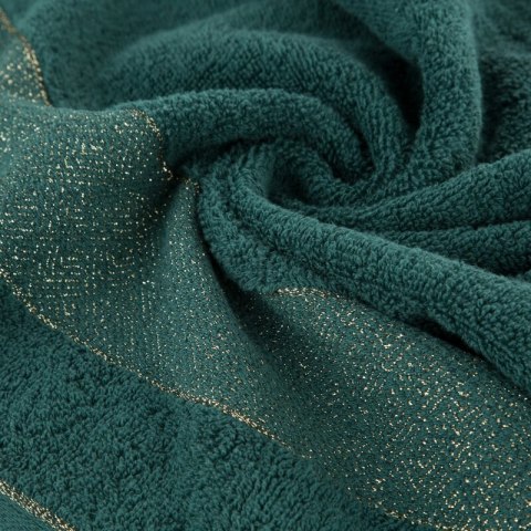 RĘCZNIK NESSY (09) 70 X 140 CM CIEMNOZIELONY