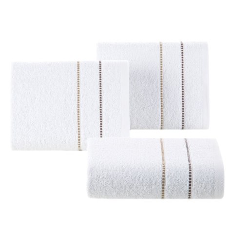 RĘCZNIK SUZI (01) 70 X 140 CM BIAŁY