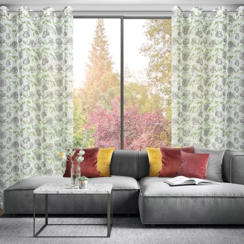 ZASŁONA GOTOWA DARI 140 X 250 CM BIAŁY ZASŁONA GOTOWA DARI 140 X 250 CM BIAŁY