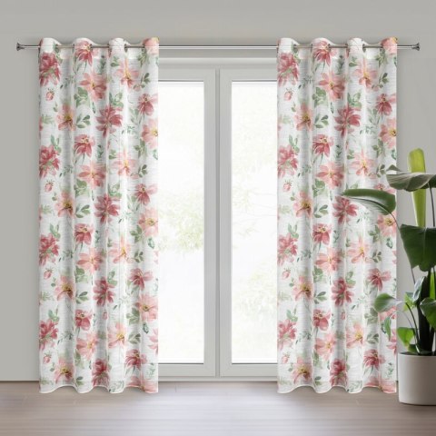 ZASŁONA GOTOWA DEBI 140 X 250 CM BIAŁY ZASŁONA GOTOWA DEBI 140 X 250 CM BIAŁY