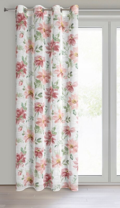 ZASŁONA GOTOWA DEBI 140 X 250 CM BIAŁY ZASŁONA GOTOWA DEBI 140 X 250 CM BIAŁY